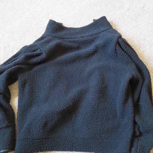 Express Fleece Jacket Women’s Black Full Zip Sherpa, Size=S/P - Picture 2 of 3